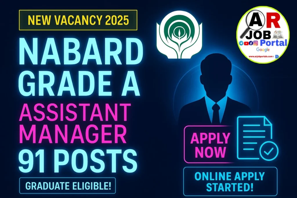 NABARD Grade A Assistant Manager Recruitment 2025 - Apply Now
