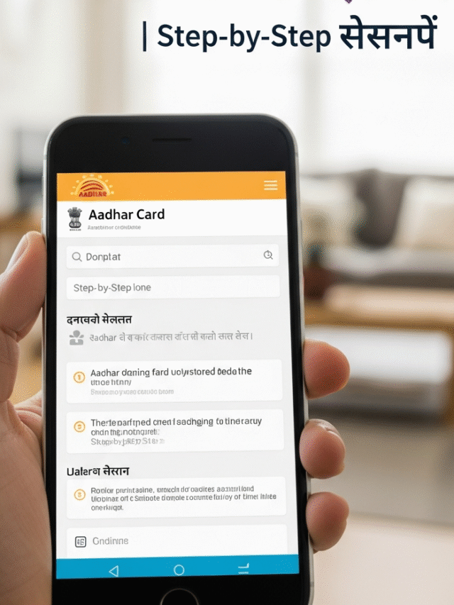 आधार में सुधार अब घर बैठे करें | Step-by-Step आसान तरीका
