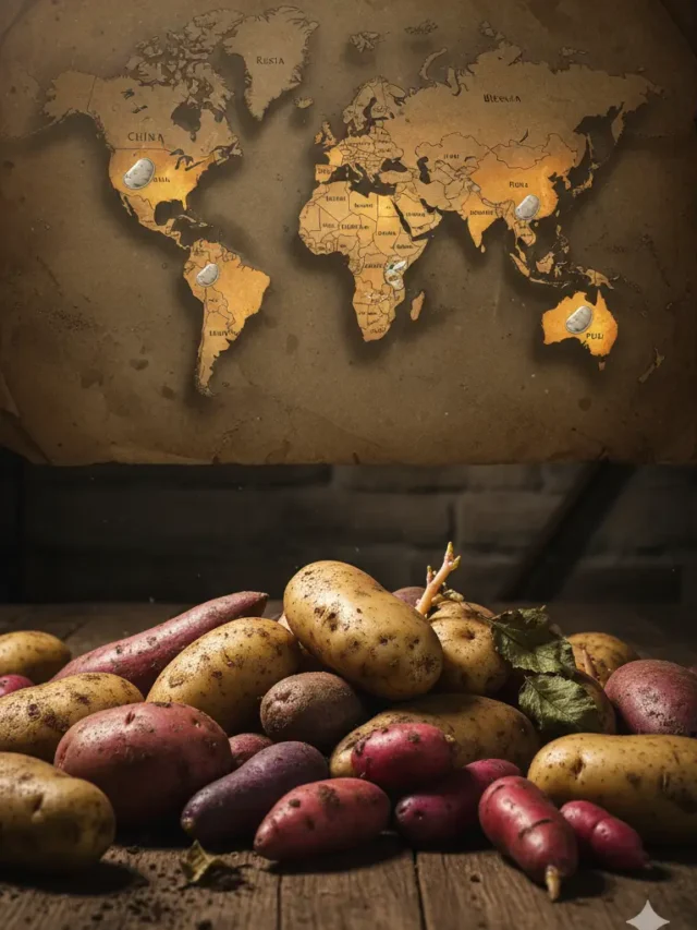 दूनिया मे सबसे ज्यादा आलू का पैदवार  कहां होता है देखें