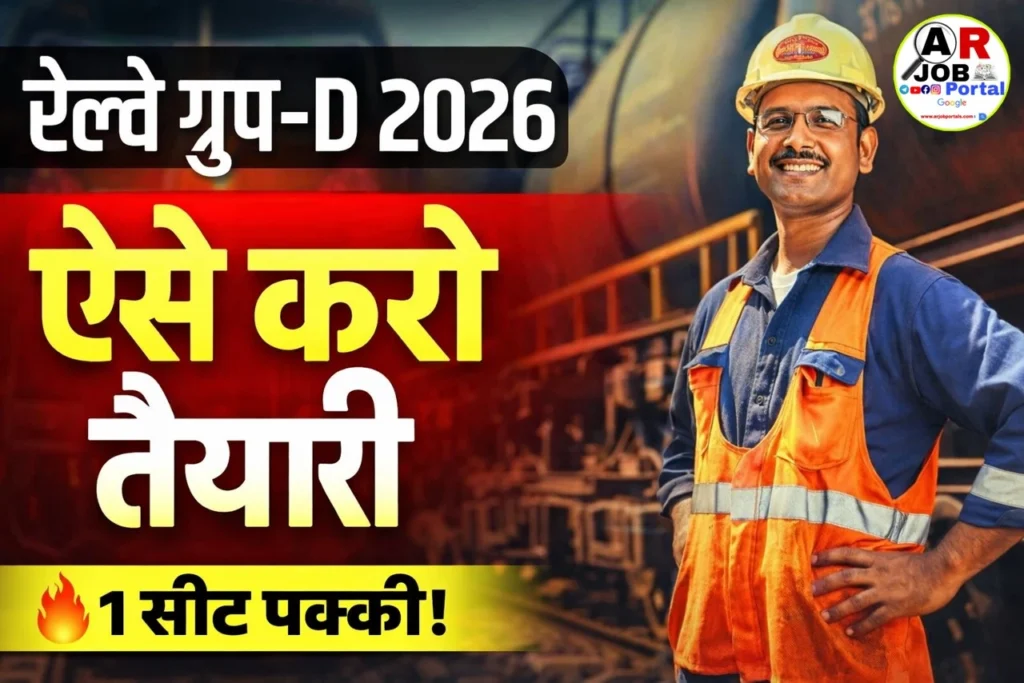 रेलवे ग्रुप डी की ऐसे करें तैयारी- 1 सिट होगा आपका - सिलेबस परीक्षा पैटर्न देखें