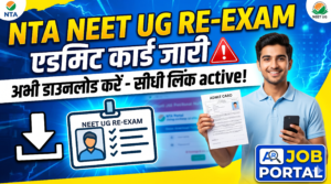 NTA NEET UG Re-Exam Admit Card Out direct Download Link Active Here!
